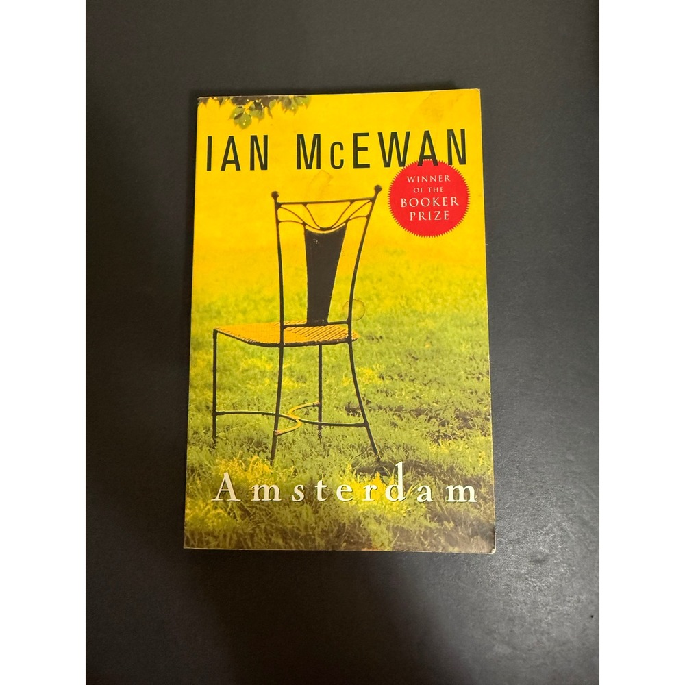 Amsterdam Ian McEwan Booker Prize Winner First Vintage Canada Edition Paperback